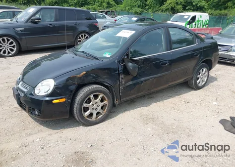 2005 Dodge Neon Sxt из США, поврежденный, VIN 1B3ES56C05D185103